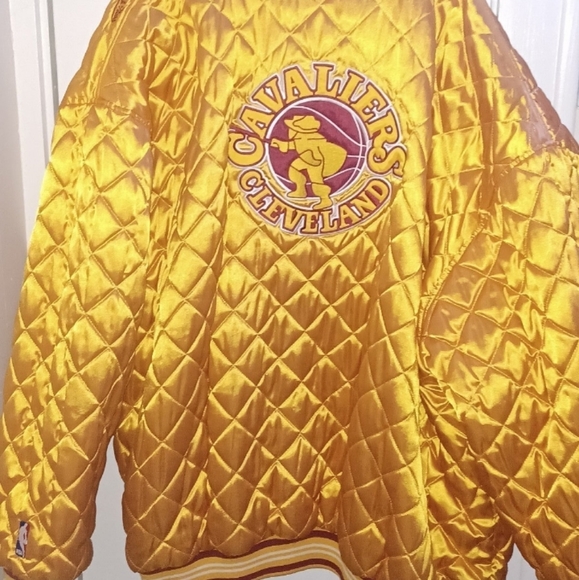 Cleveland Cavaliers Reversible Wool Jacket / Coat With Matching Snapback - Picture 4 of 9